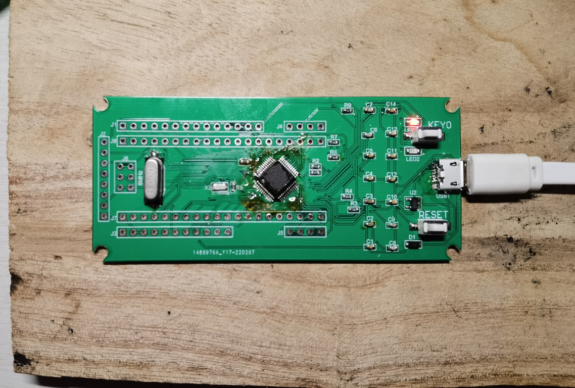 大一阶段项目——Altium Designer设计stm32f103c8t6最小系统的PCB（自己焊接，调试）